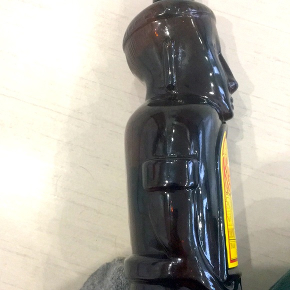 Vintage Kahlua Bottle Tiki Man- Aztec/Mexico Heritage Edition - EMPTY 980ml. - Picture 12 of 15